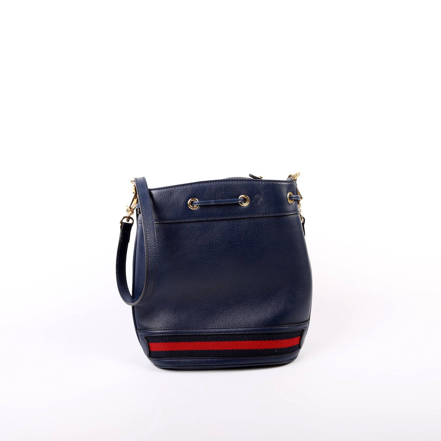 610846 Ophidia Bucket Bag Navy