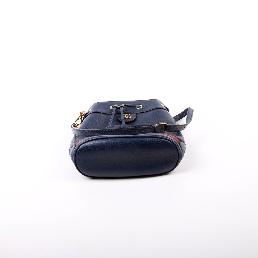 610846 Ophidia Bucket Bag Navy