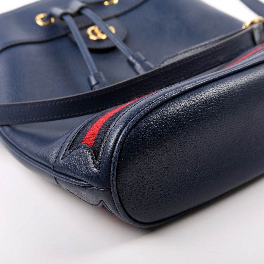 610846 Ophidia Bucket Bag Navy