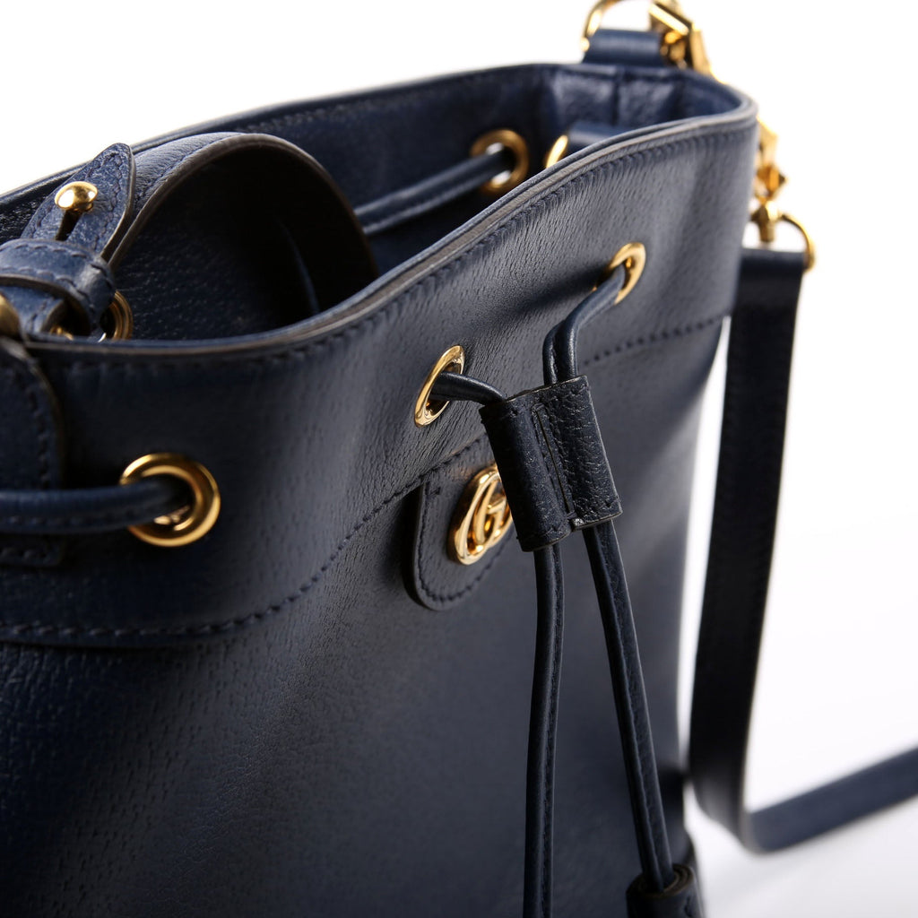 610846 Ophidia Bucket Bag Navy