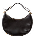 8BR798 Fendigraphy Small Leather Hobo Black