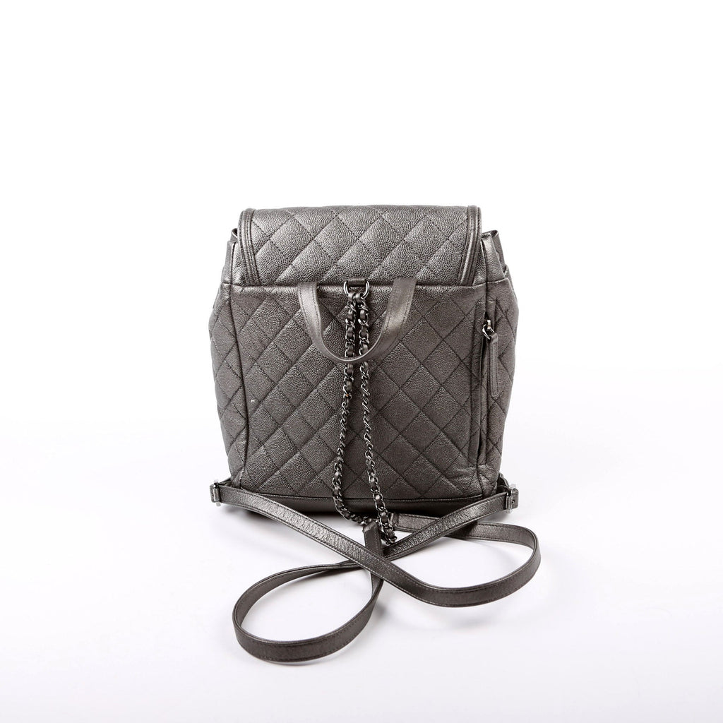 CC Filigree Backpack Metallic Caviar 26M