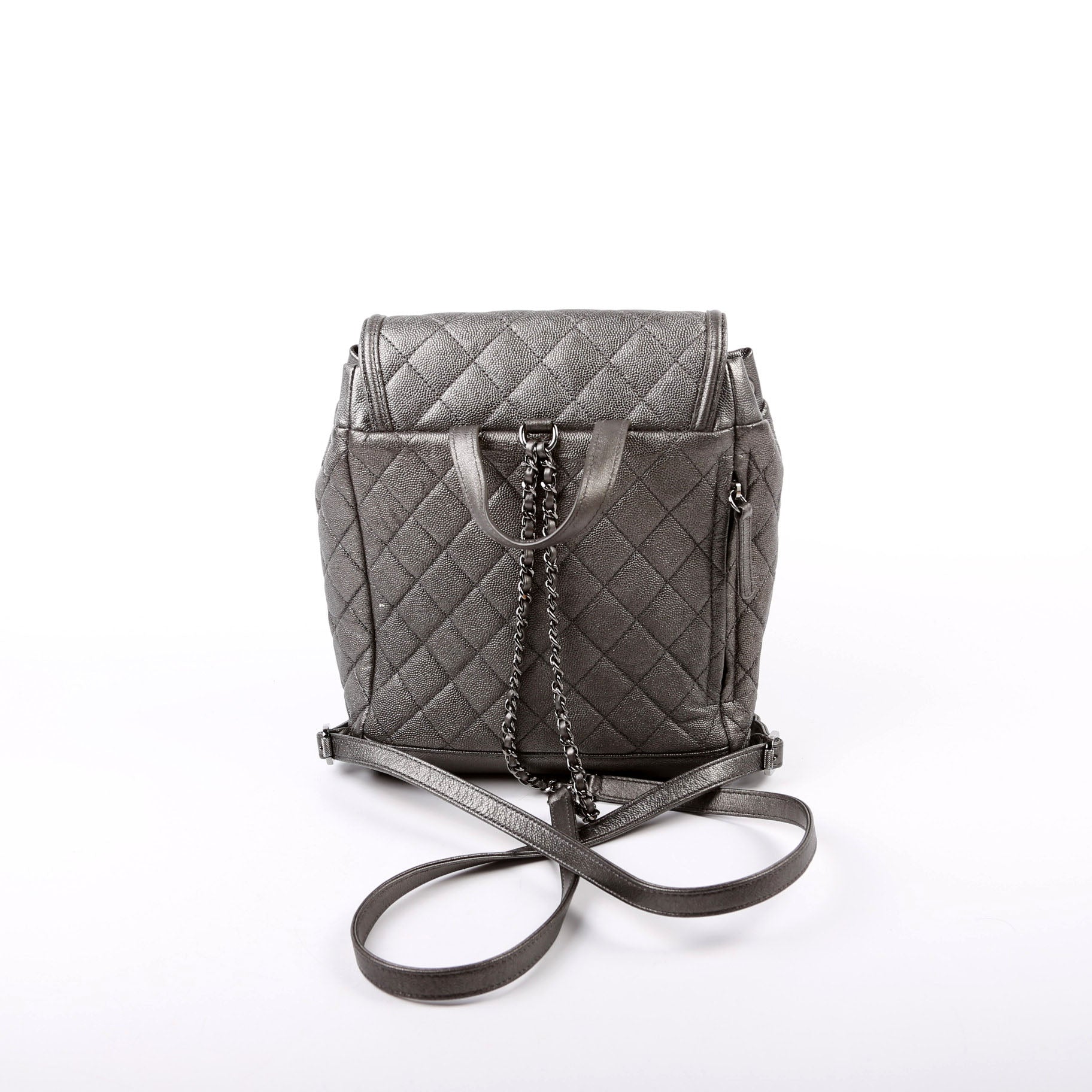 CC Filigree Backpack Metallic Caviar 26M