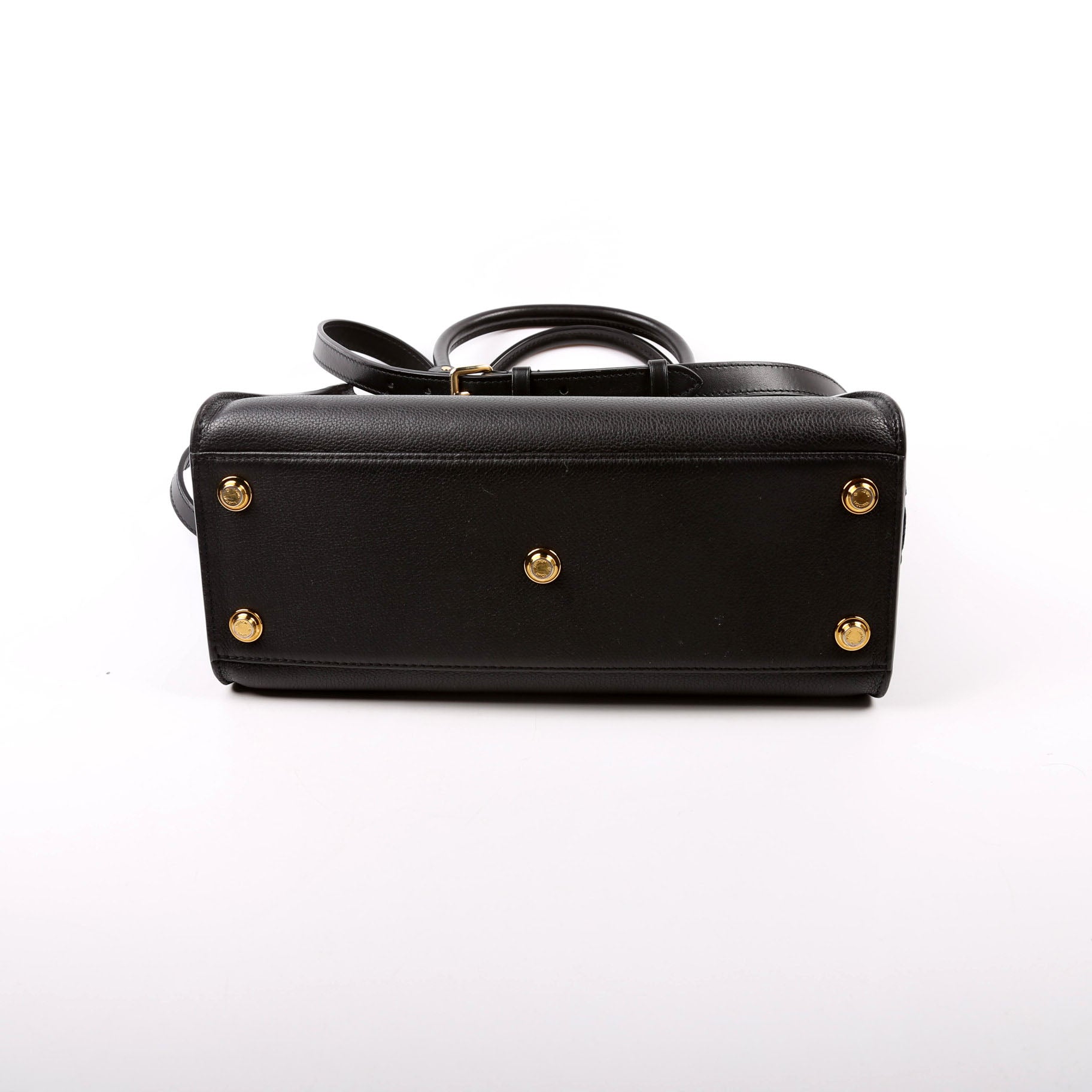 On My Side MM Calfskin Black