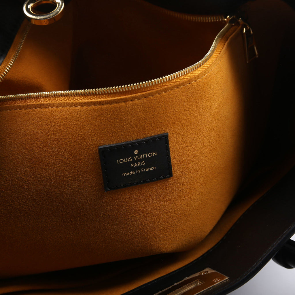 On My Side MM Calfskin Black