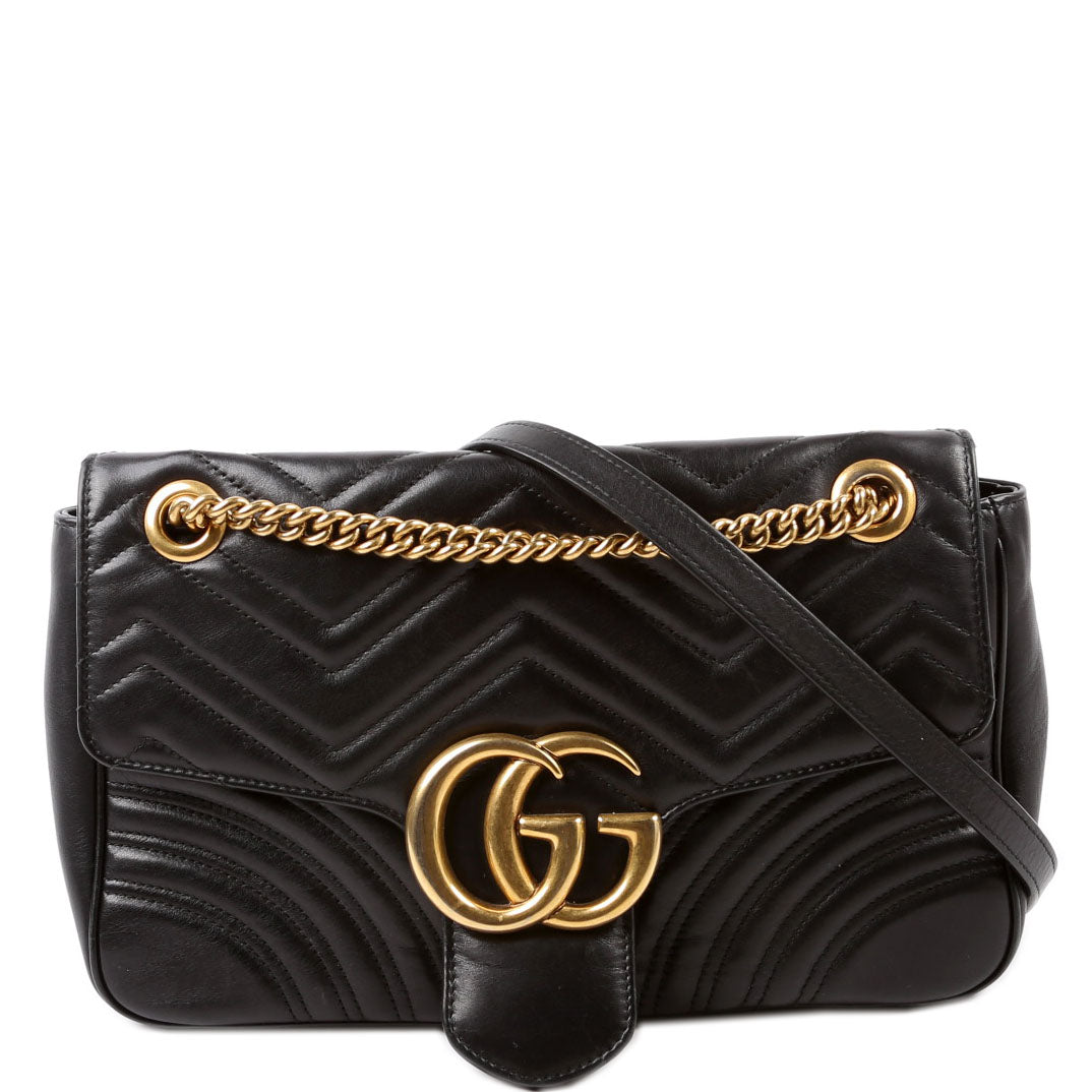 443496 Marmont Shoulder Bag Black