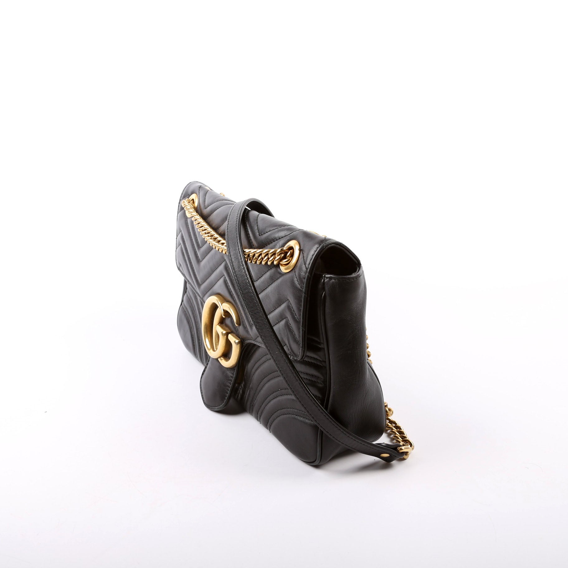 443496 Marmont Shoulder Bag Black