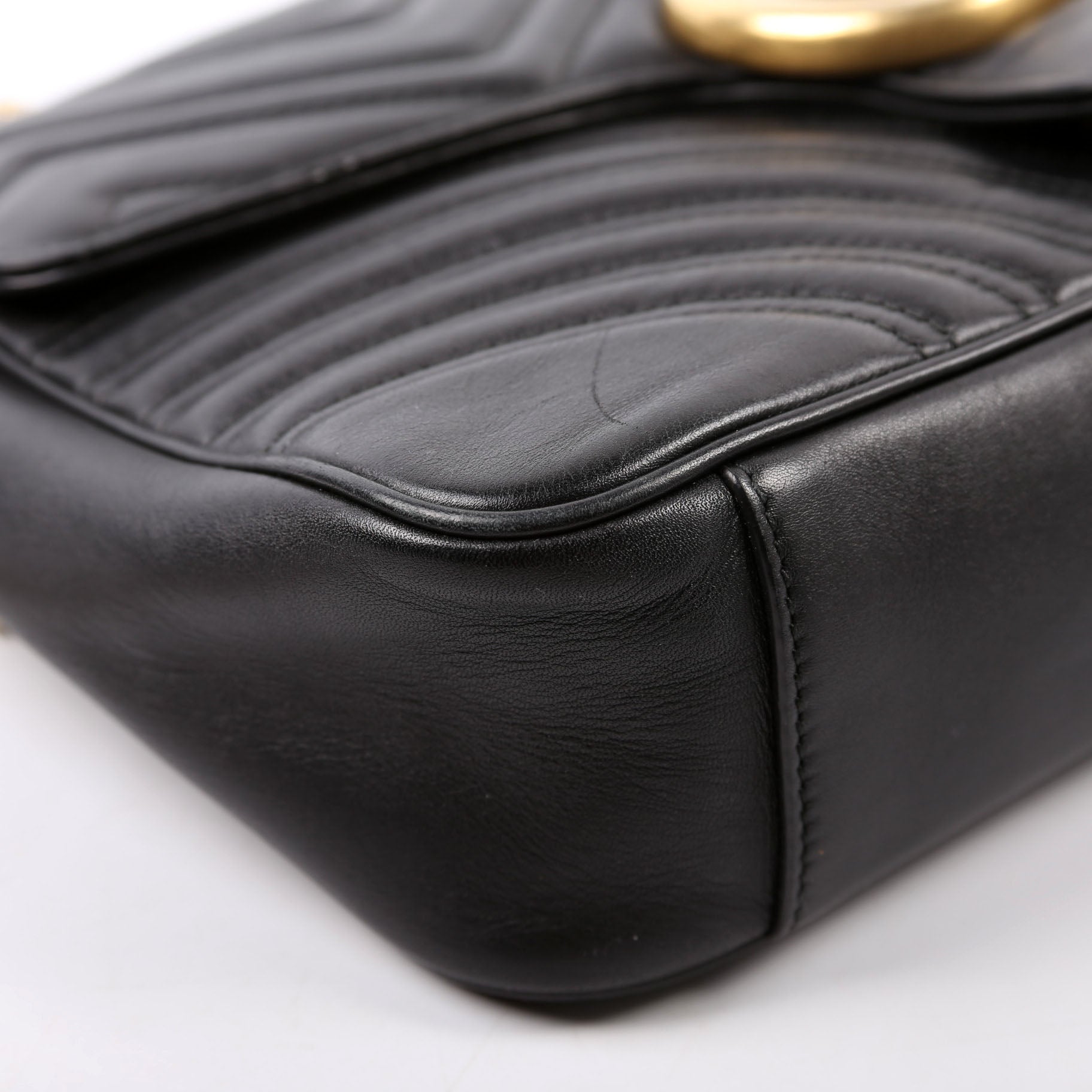 443496 Marmont Shoulder Bag Black