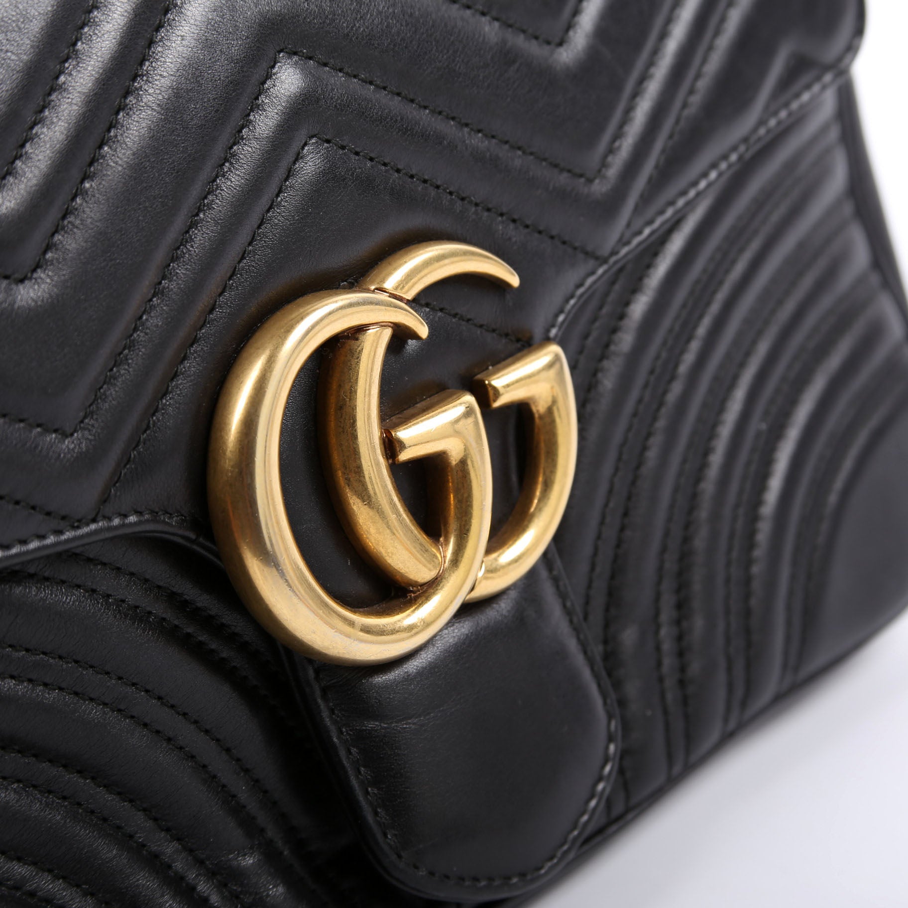 443496 Marmont Shoulder Bag Black