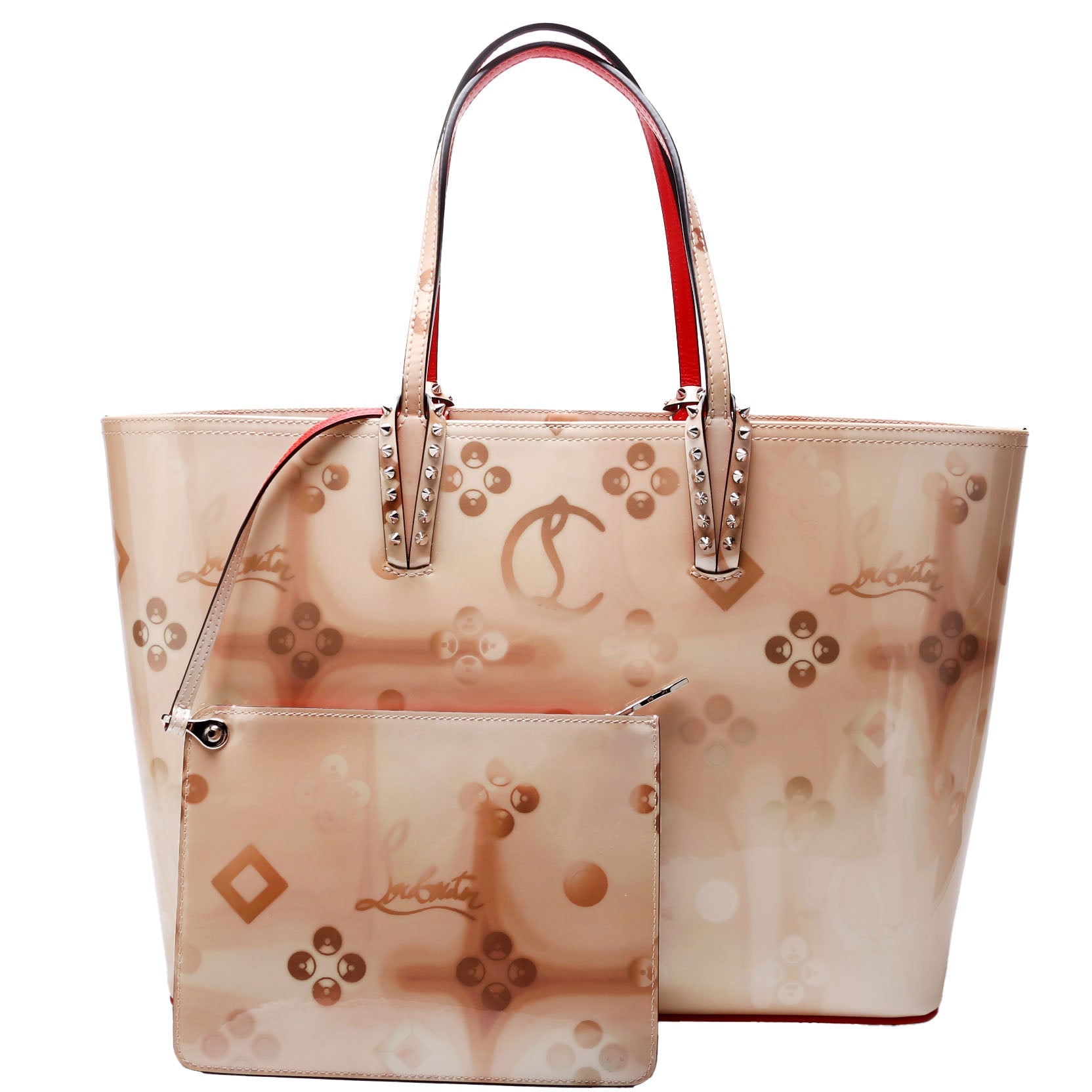 Cabata Tote W/Pouch 'Loubi in California' Patent