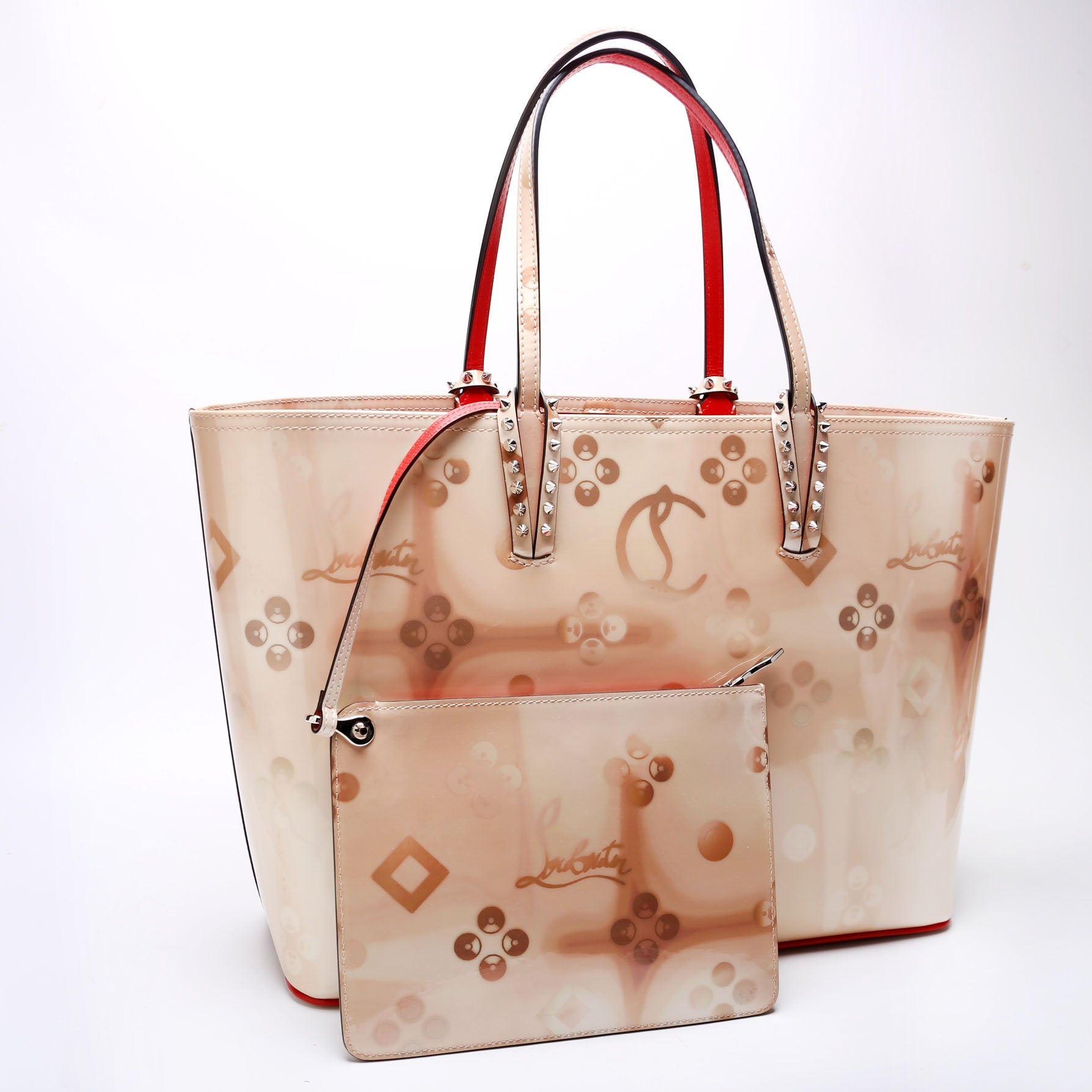 Cabata Tote W/Pouch 'Loubi in California' Patent