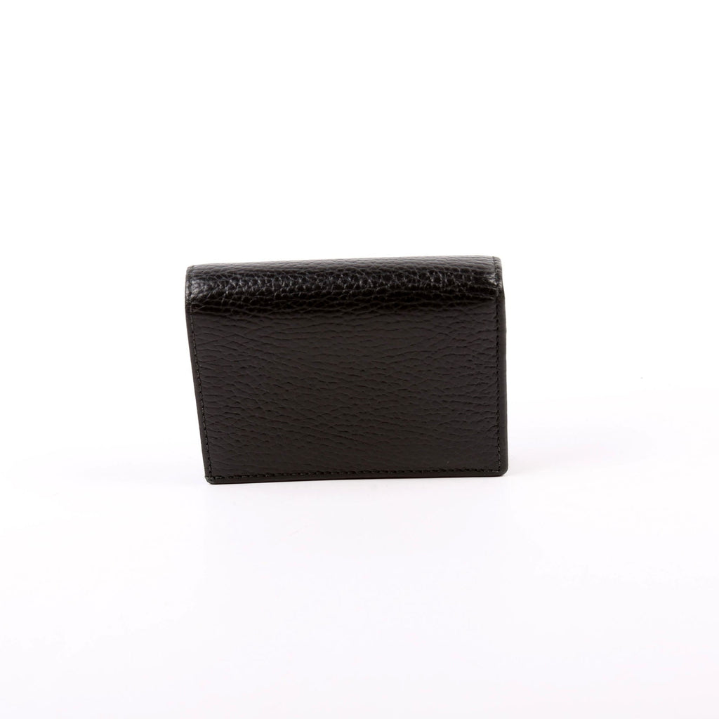 456126 GG Marmont Card Case Black