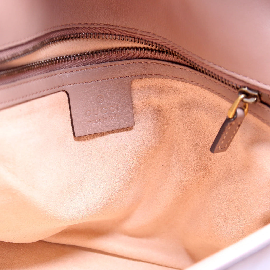Gucci 443496 Marmont Leather Shoulder Medium