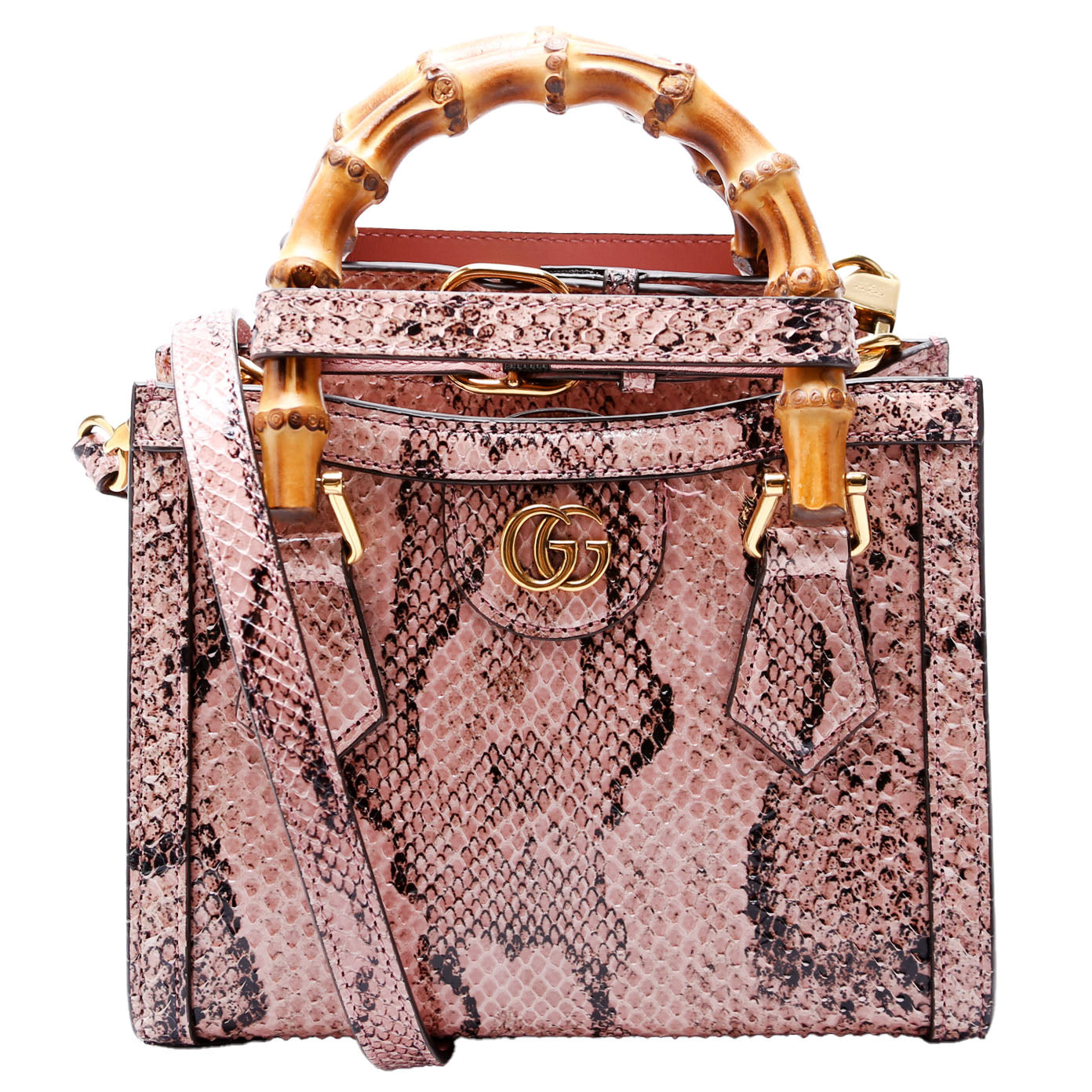 734678 Diana Mini Tote Python