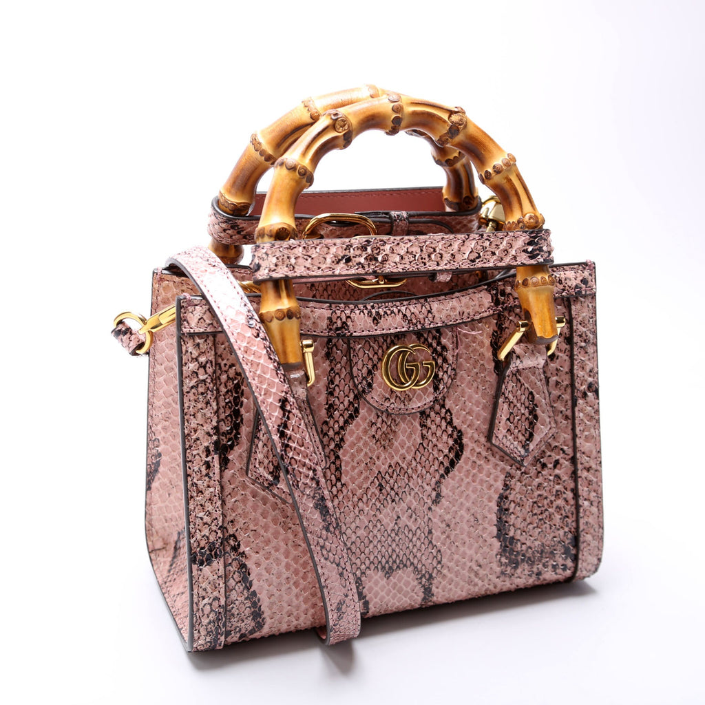 734678 Diana Mini Tote Python