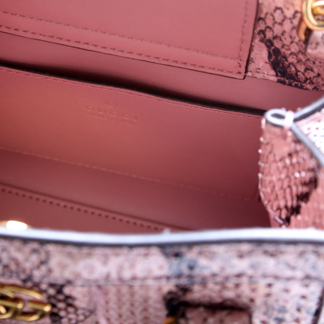 734678 Diana Mini Tote Python