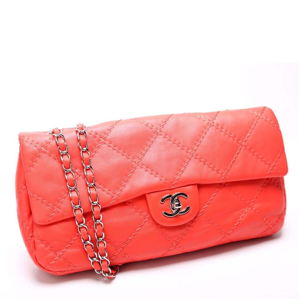 Quilted Ultimate Stitch Single Flap 14M Red