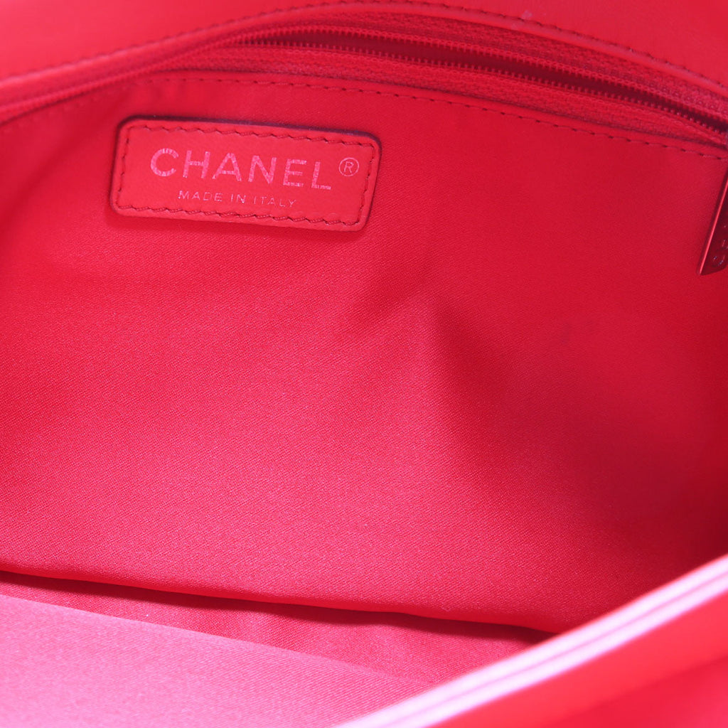Quilted Ultimate Stitch Single Flap 14M Red