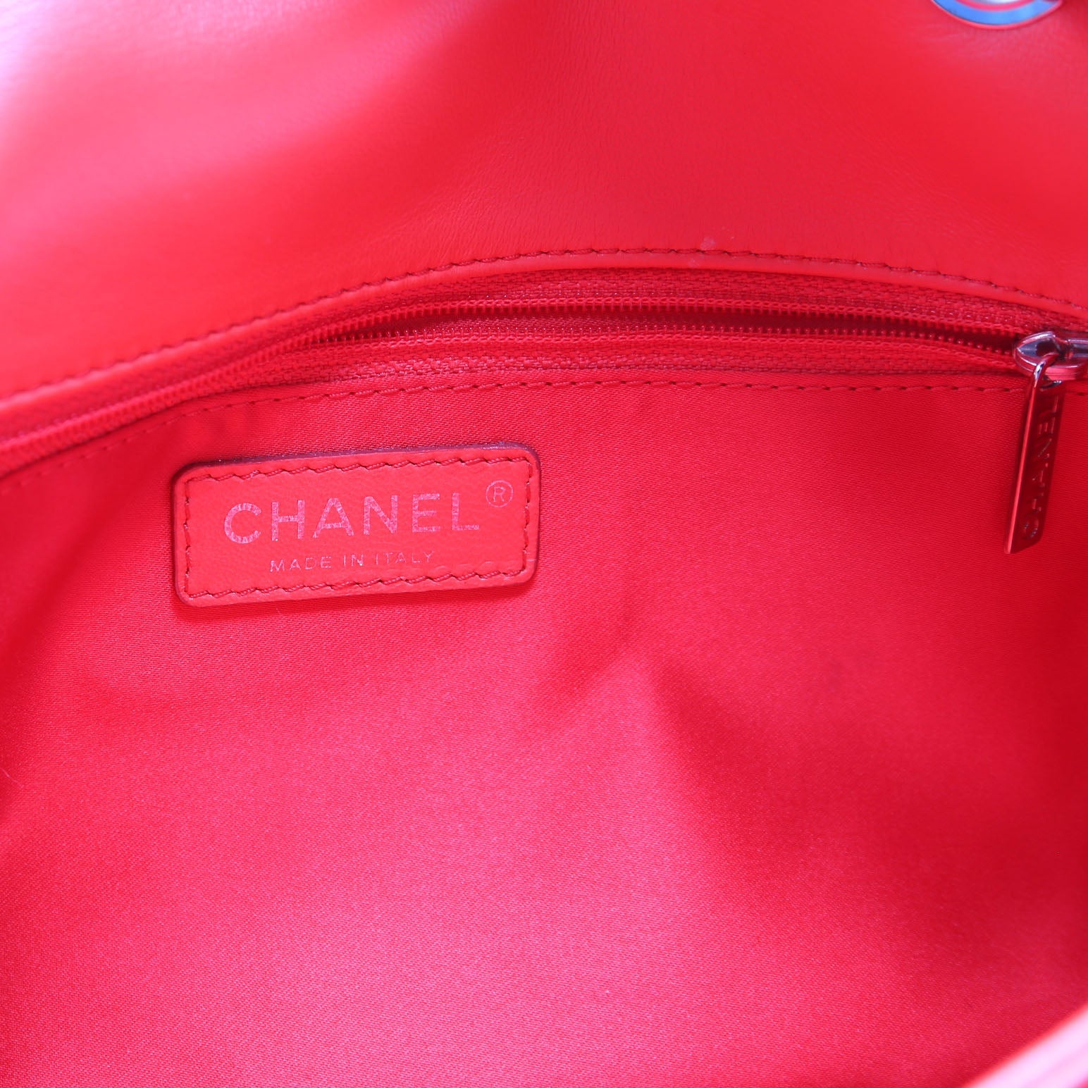 Quilted Ultimate Stitch Single Flap 14M Red