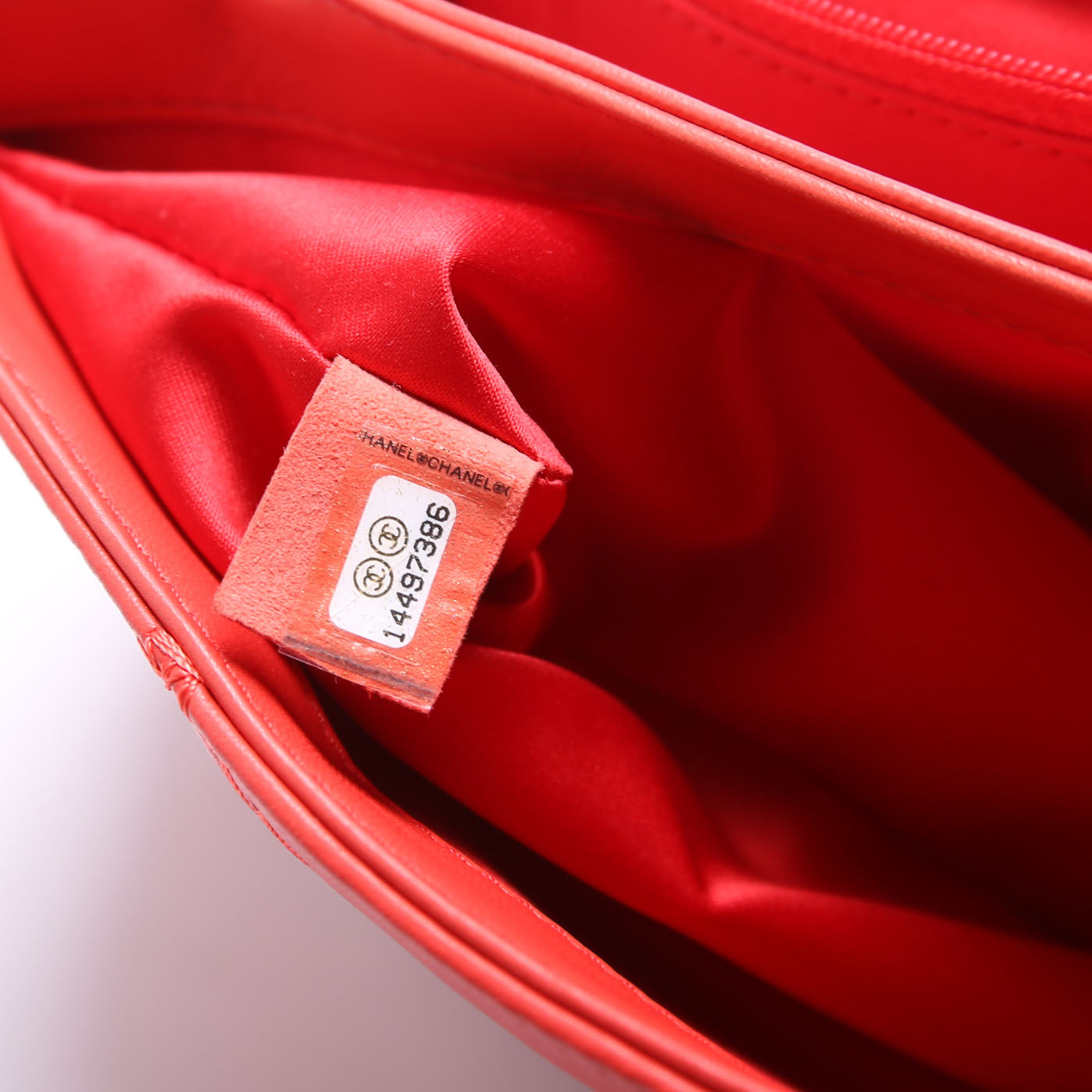 Quilted Ultimate Stitch Single Flap 14M Red