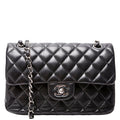 Classic Flap Small Lambskin 25-28M Black