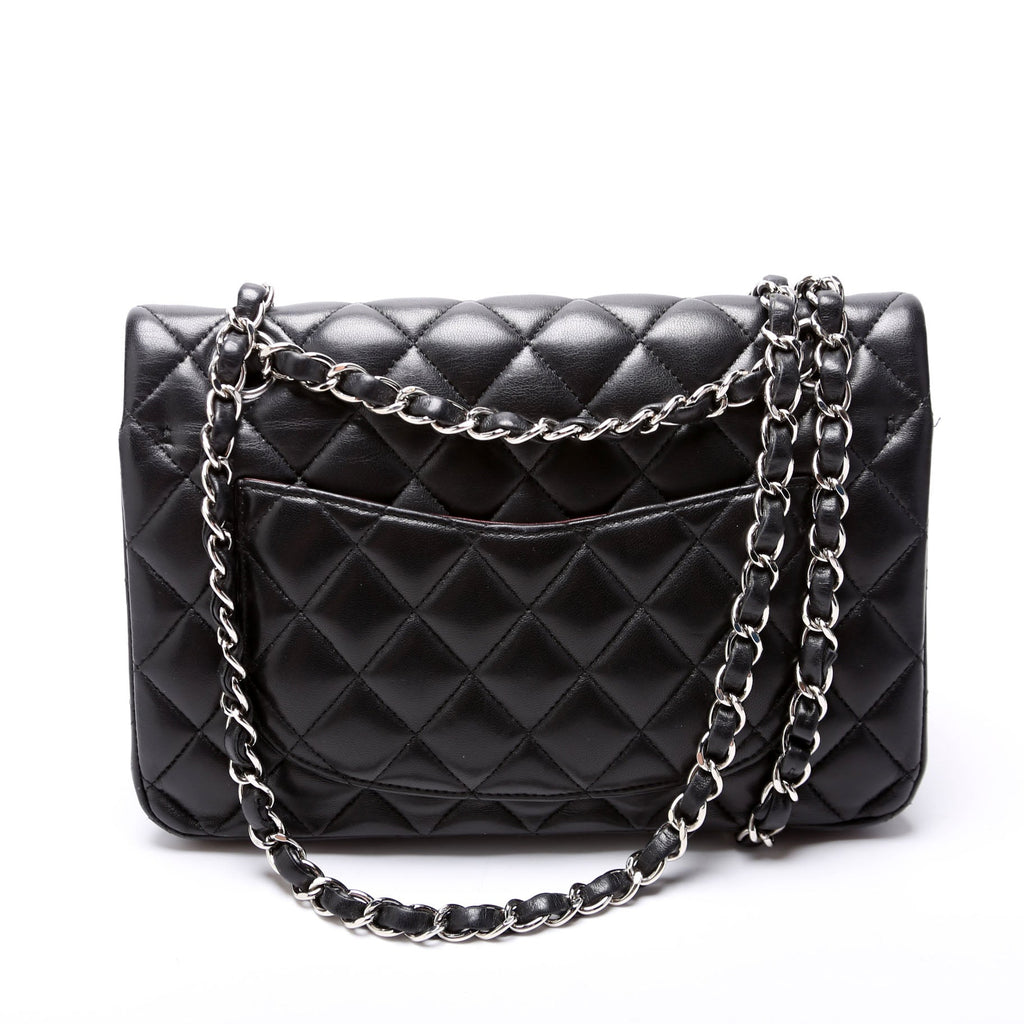 Classic Flap Small Lambskin 25-28M Black