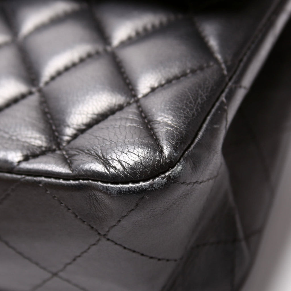 Classic Flap Small Lambskin 25-28M Black