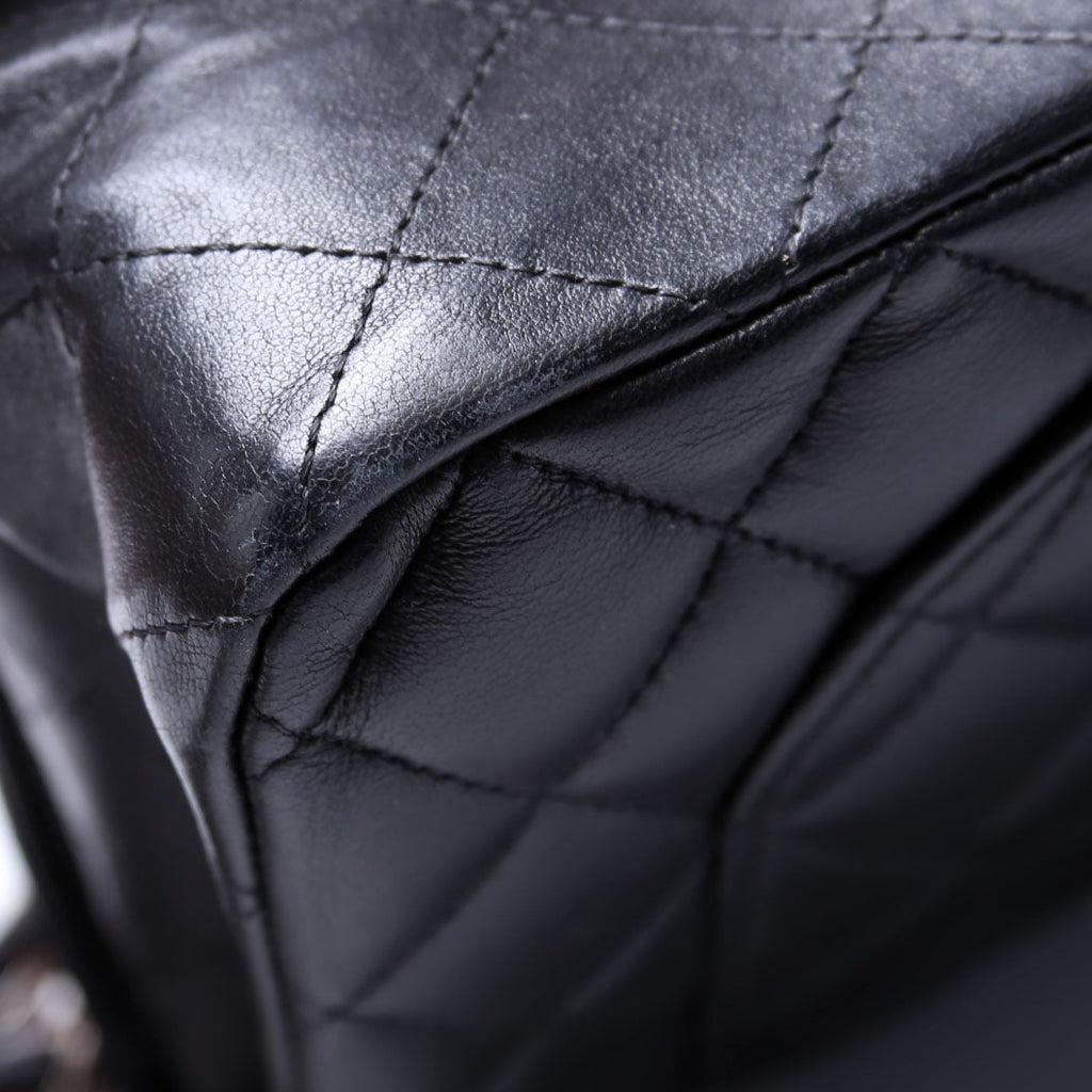 Classic Flap Small Lambskin 25-28M Black
