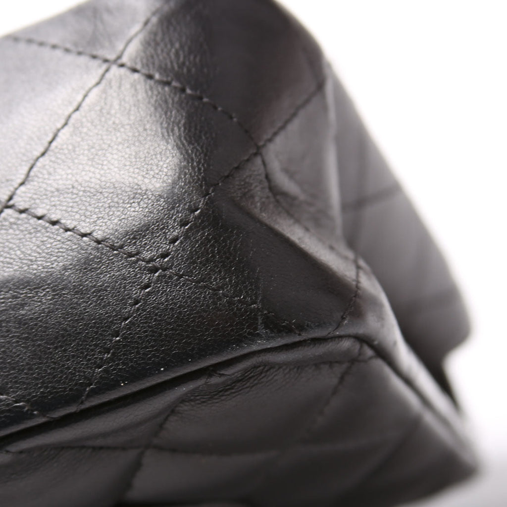 Classic Flap Small Lambskin 25-28M Black