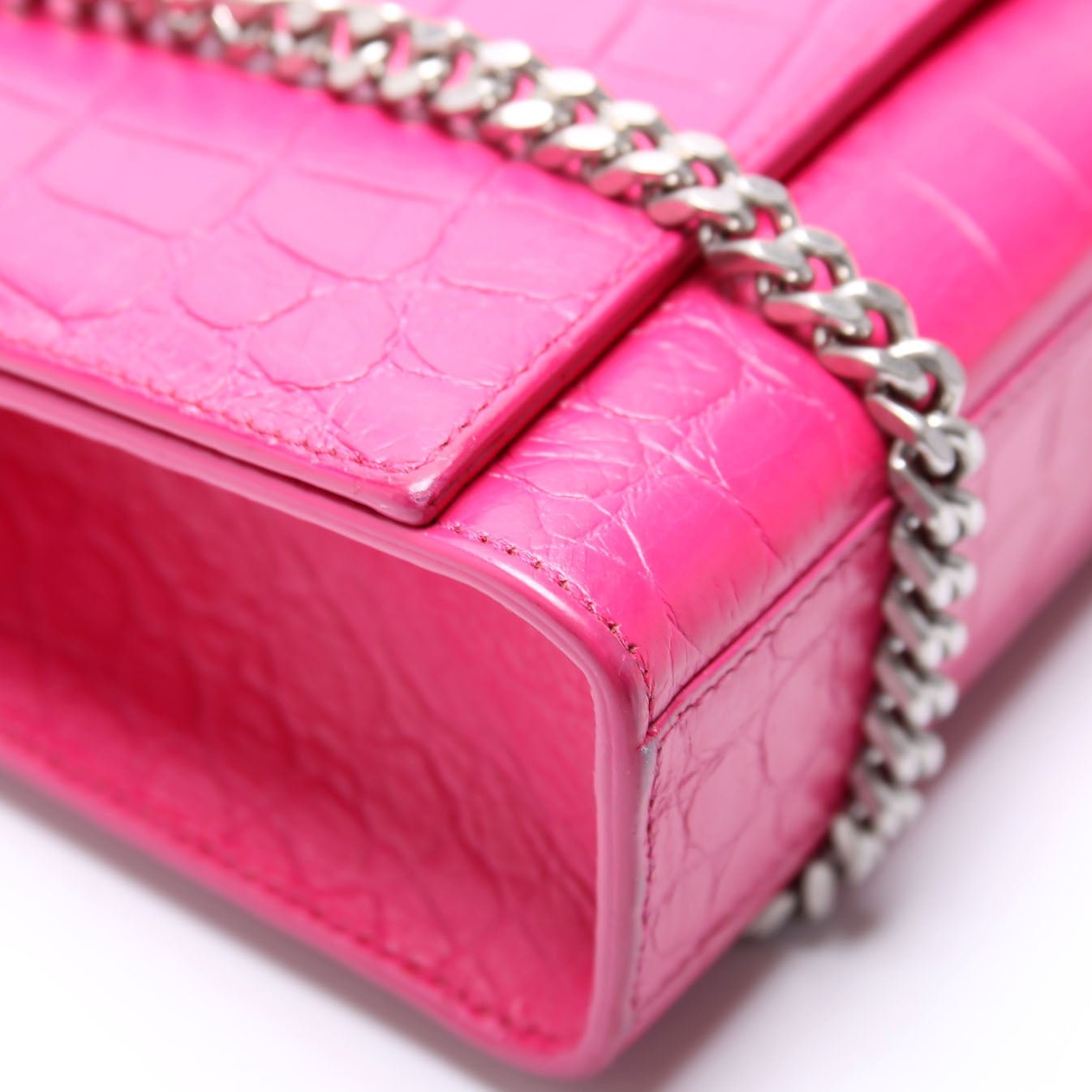 SAINT LAURENT Kate Tassel Satchel Medium 354119 Pink