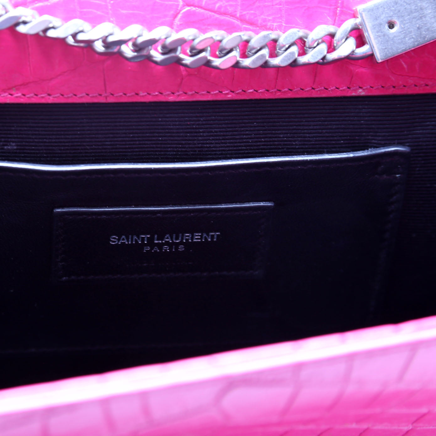 SAINT LAURENT Kate Tassel Satchel Medium 354119 Pink