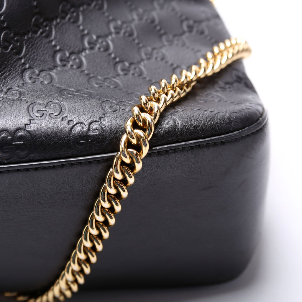 477324 Guccissima Hobo Black