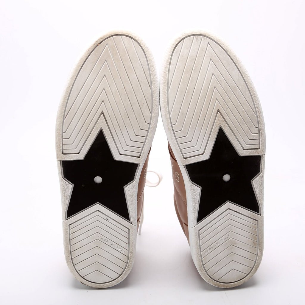 Star Sneakers Size 37 Tan