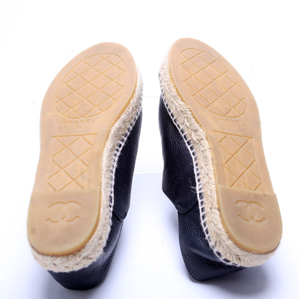 CC Espadrilles Size 38 Black