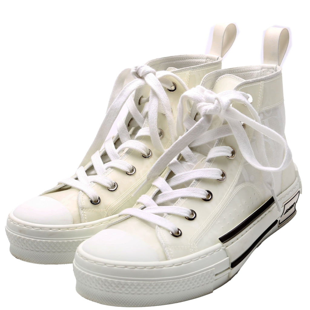 B23 Hightop Sneakers Size 36 White/Black