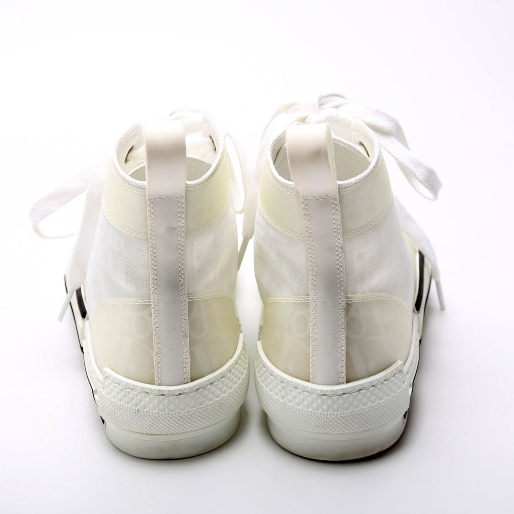 B23 Hightop Sneakers Size 36 White/Black