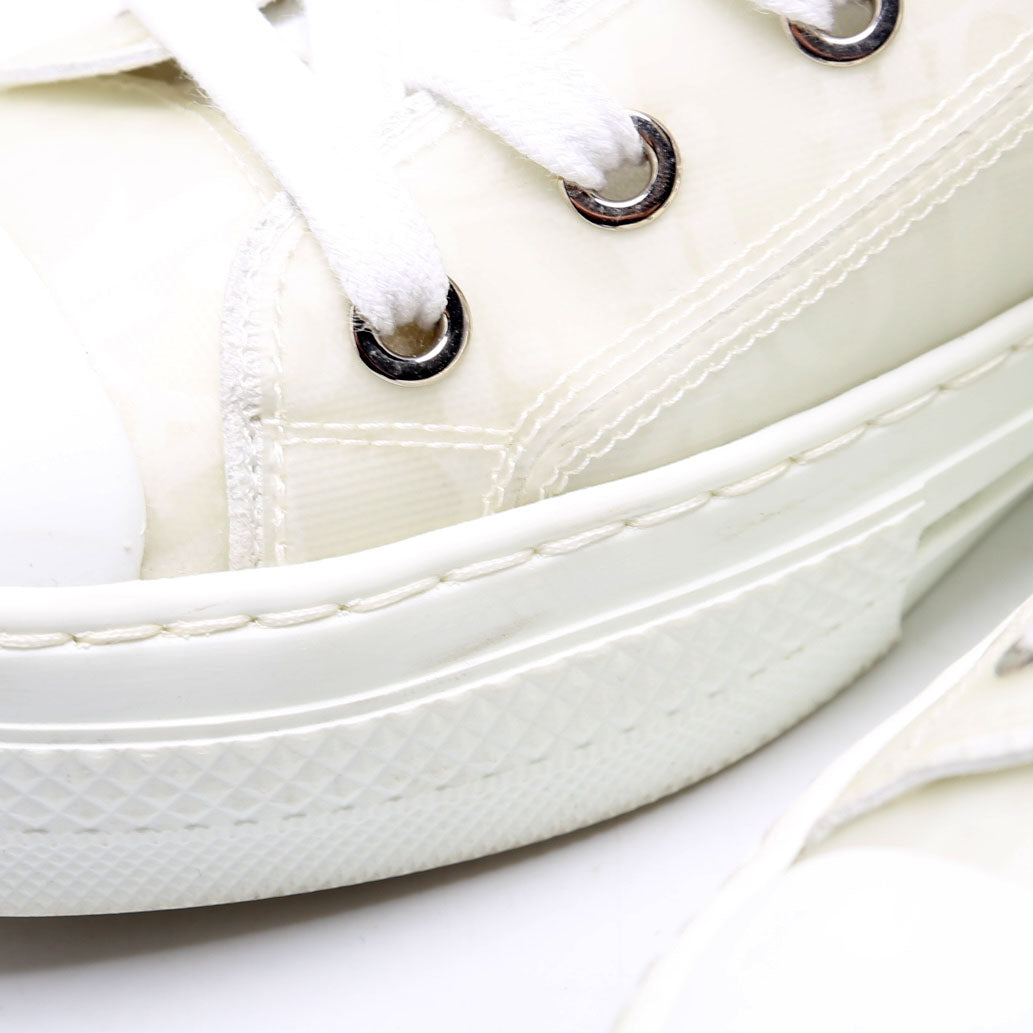 B23 Hightop Sneakers Size 36 White/Black