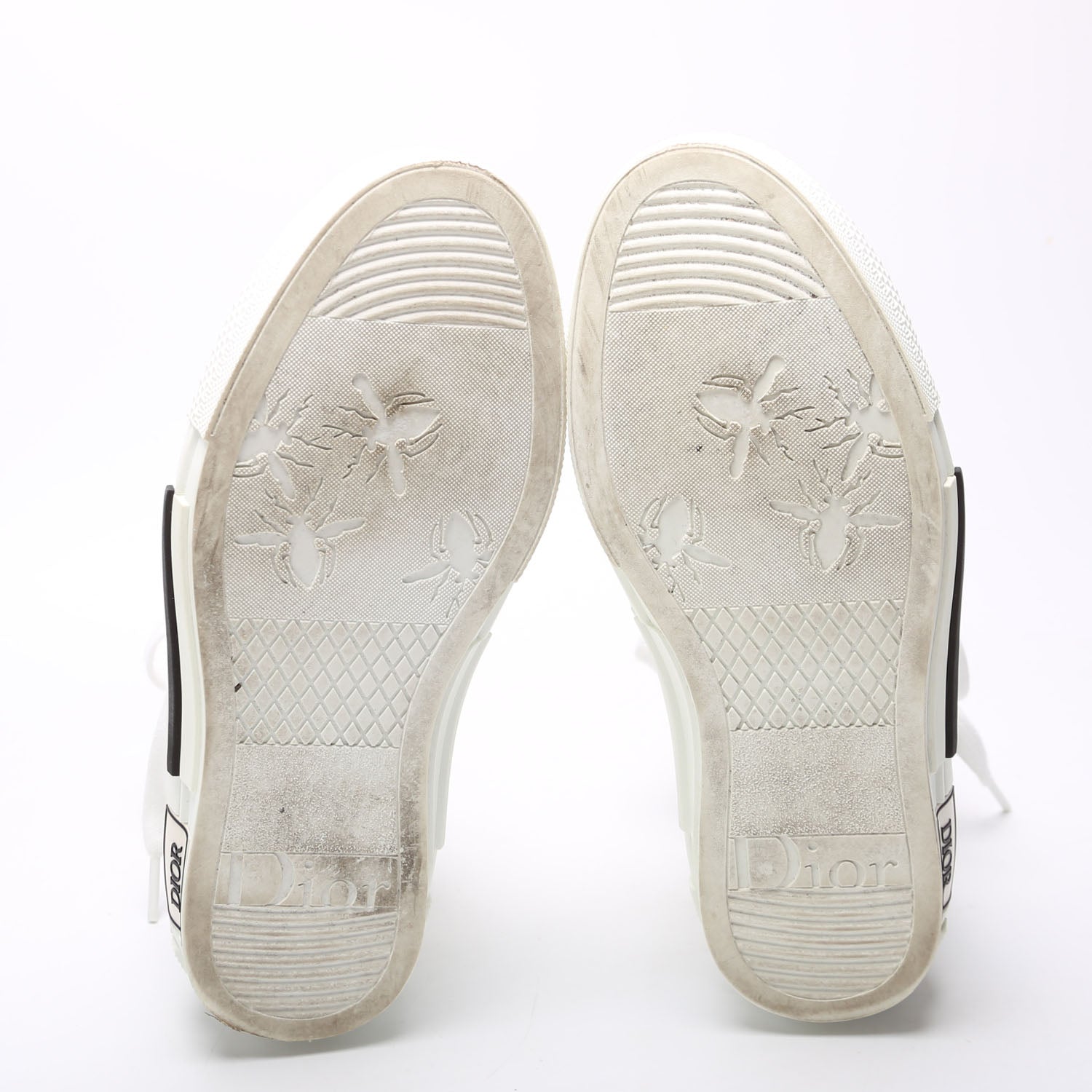 B23 Hightop Sneakers Size 36 White/Black