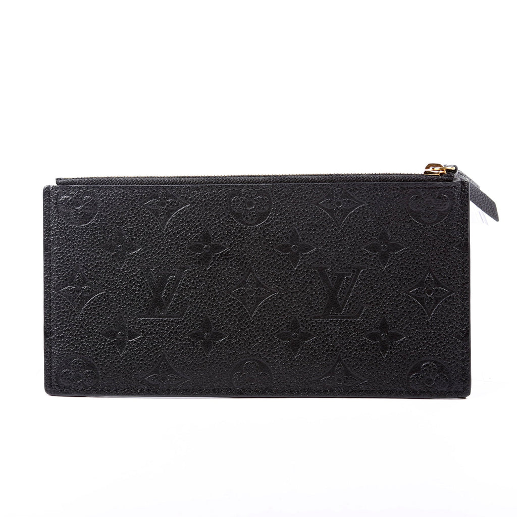 Pochette Felicie Zip Insert Only Empreinte Black