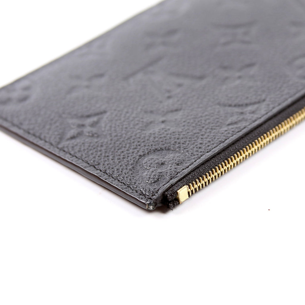 Pochette Felicie Zip Insert Only Empreinte Black