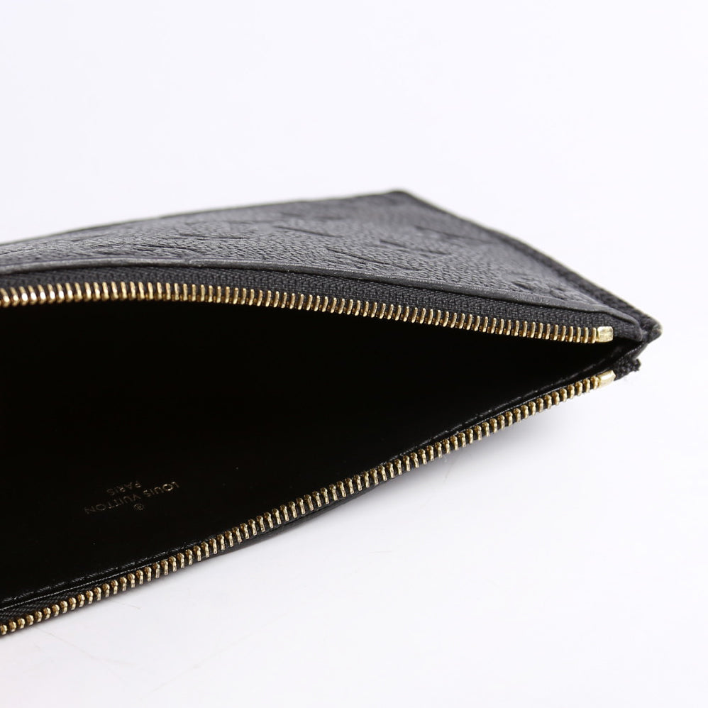 Pochette Felicie Zip Insert Only Empreinte Black