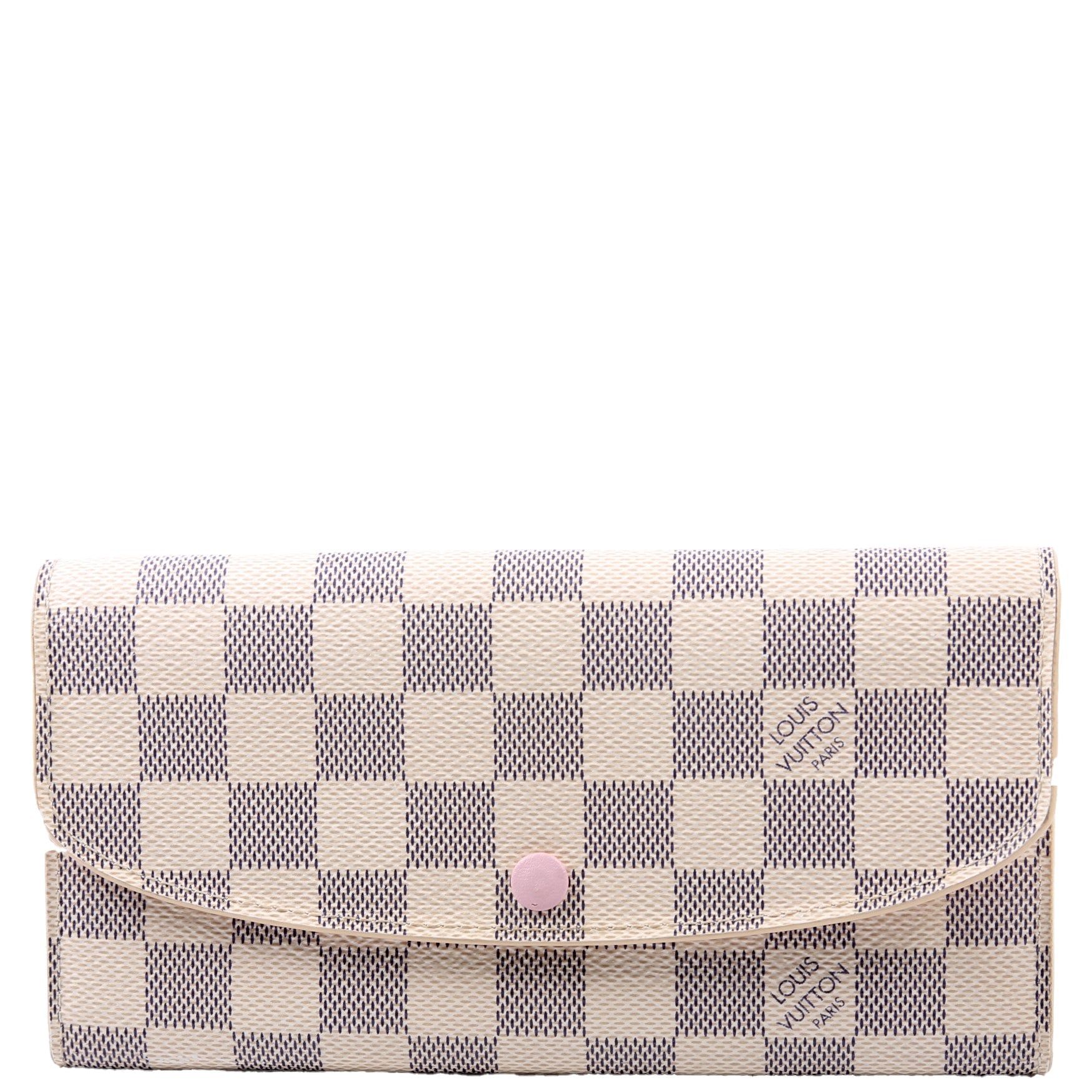 Emilie Wallet Damier Azur Newer