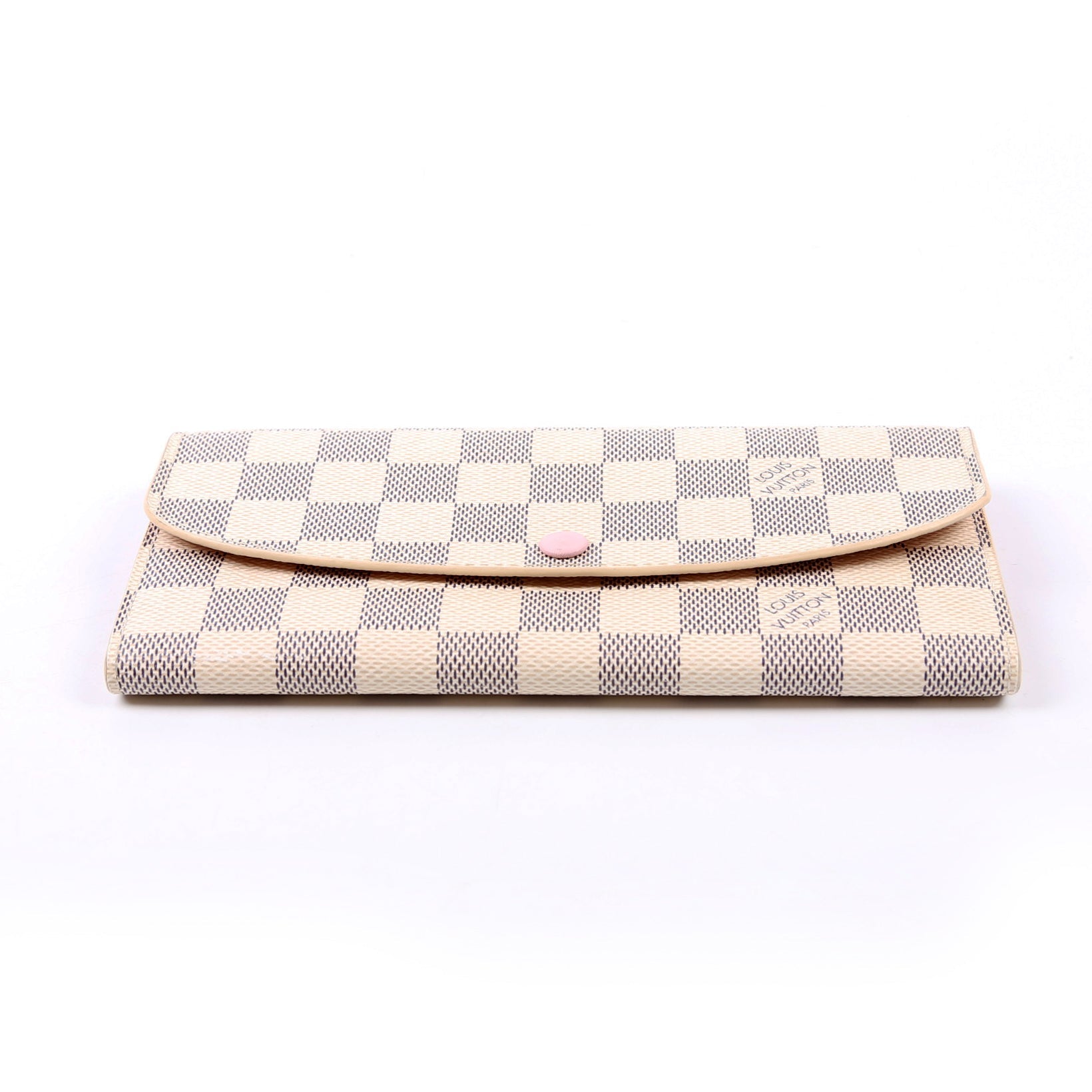 Emilie Wallet Damier Azur Newer