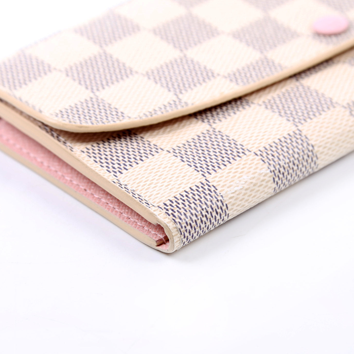 Emilie Wallet Damier Azur Newer