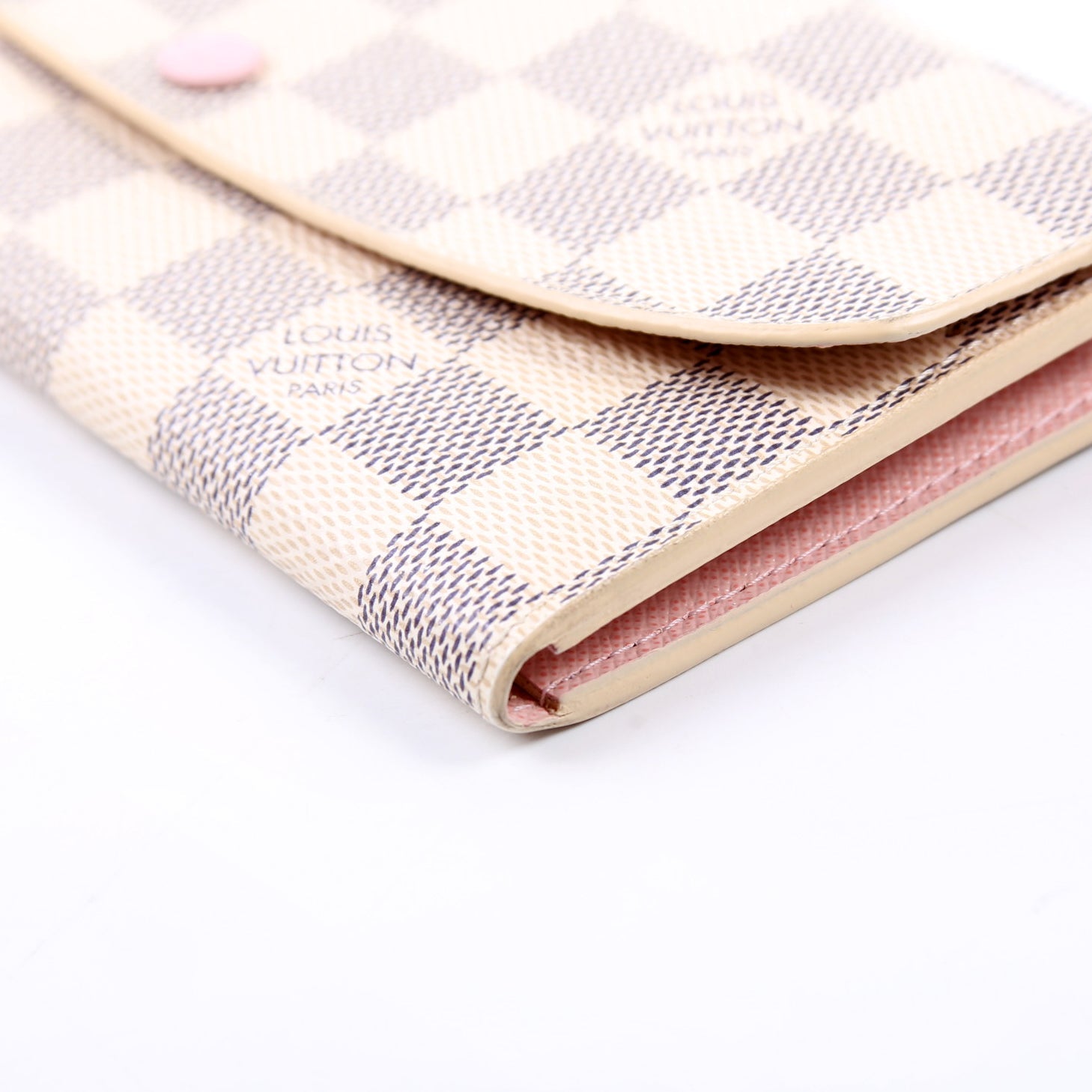 Emilie Wallet Damier Azur Newer