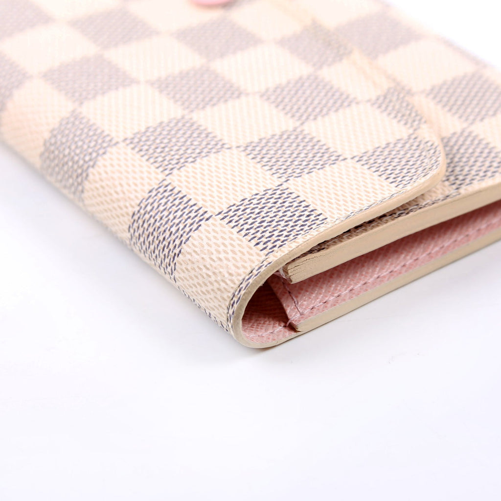 Emilie Wallet Damier Azur Newer