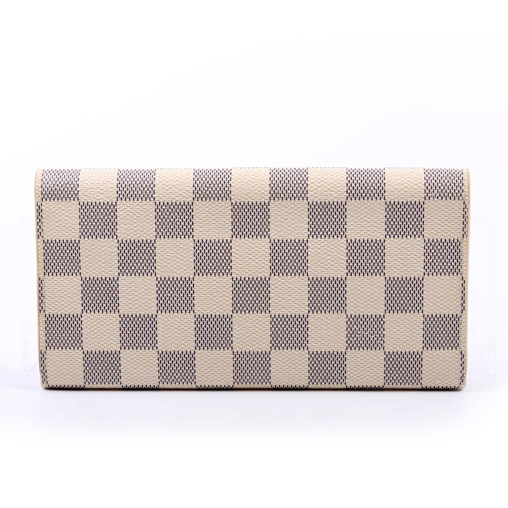Emilie Wallet Damier Azur Newer