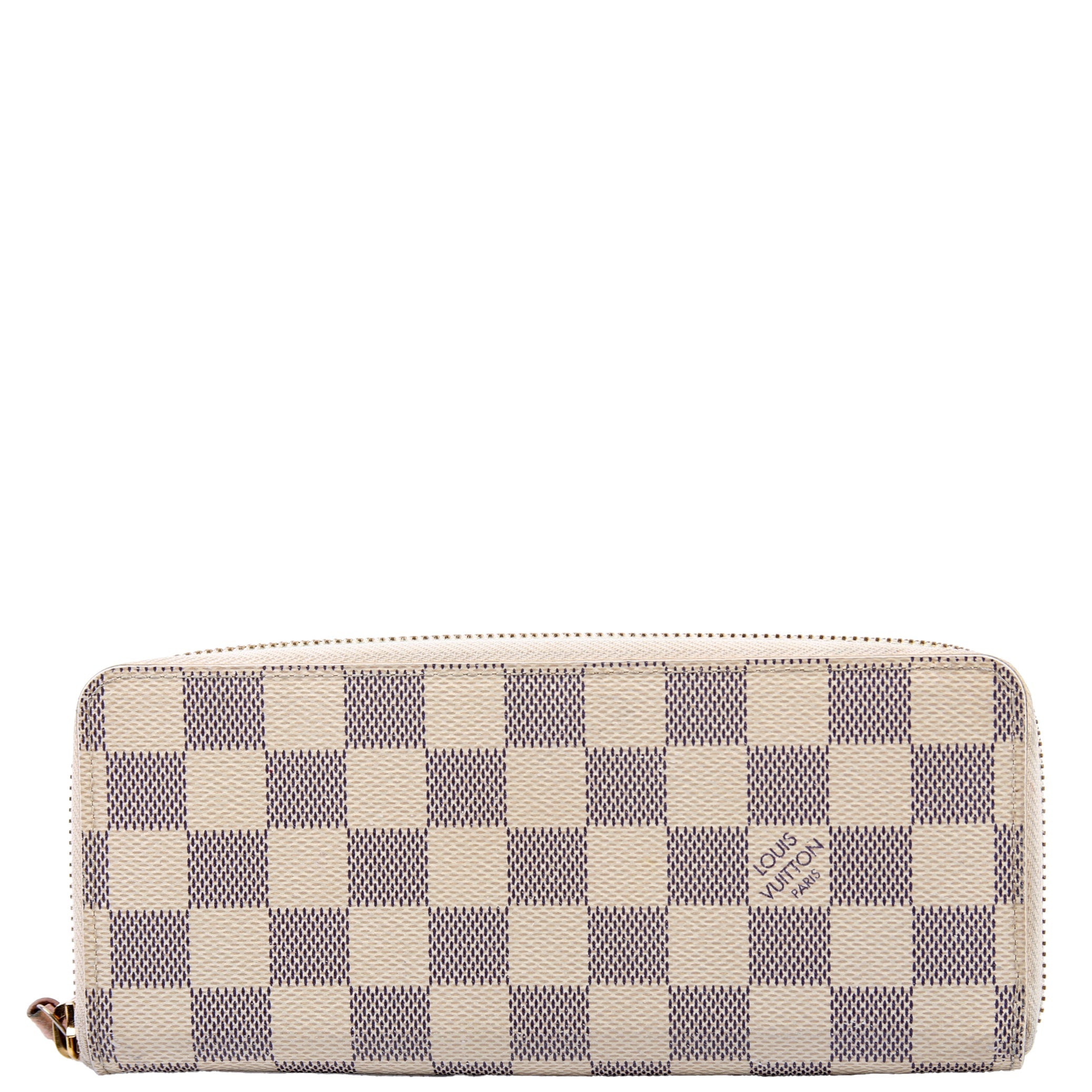 Clemence Wallet Damier Azur