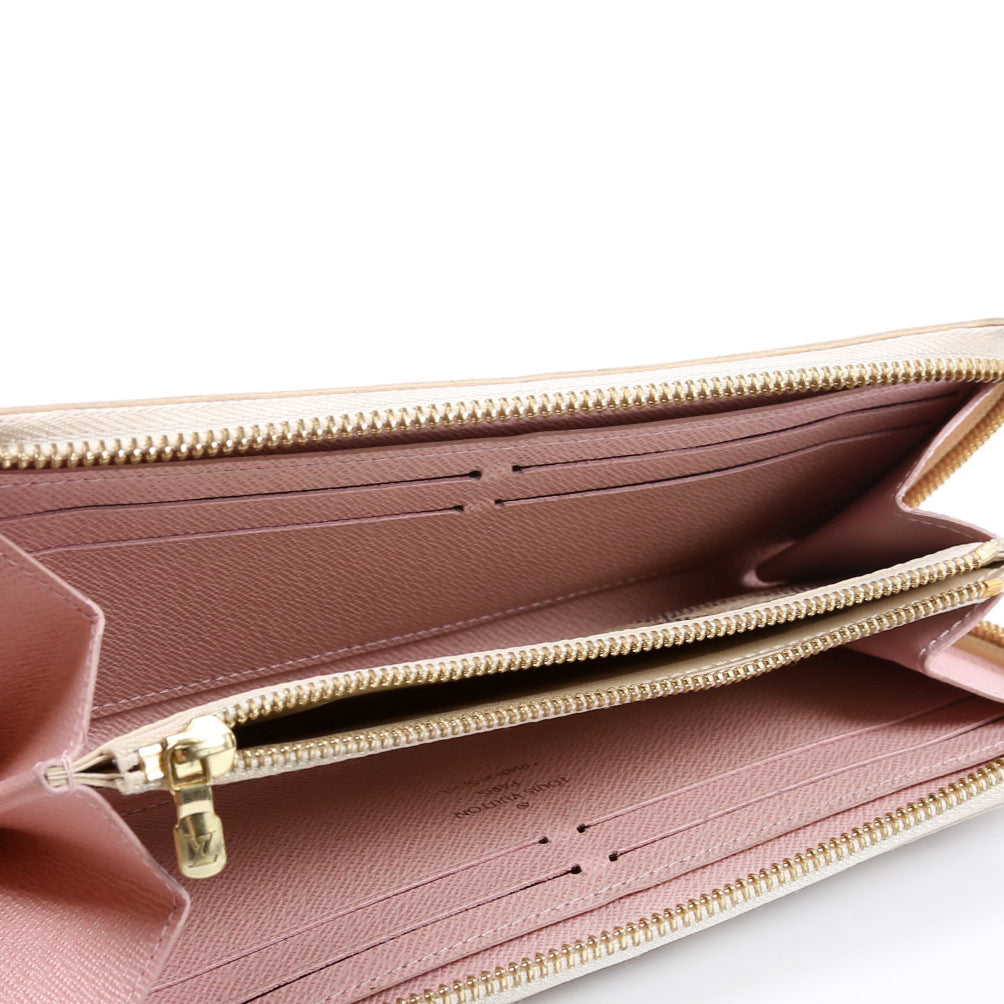 Clemence Wallet Damier Azur