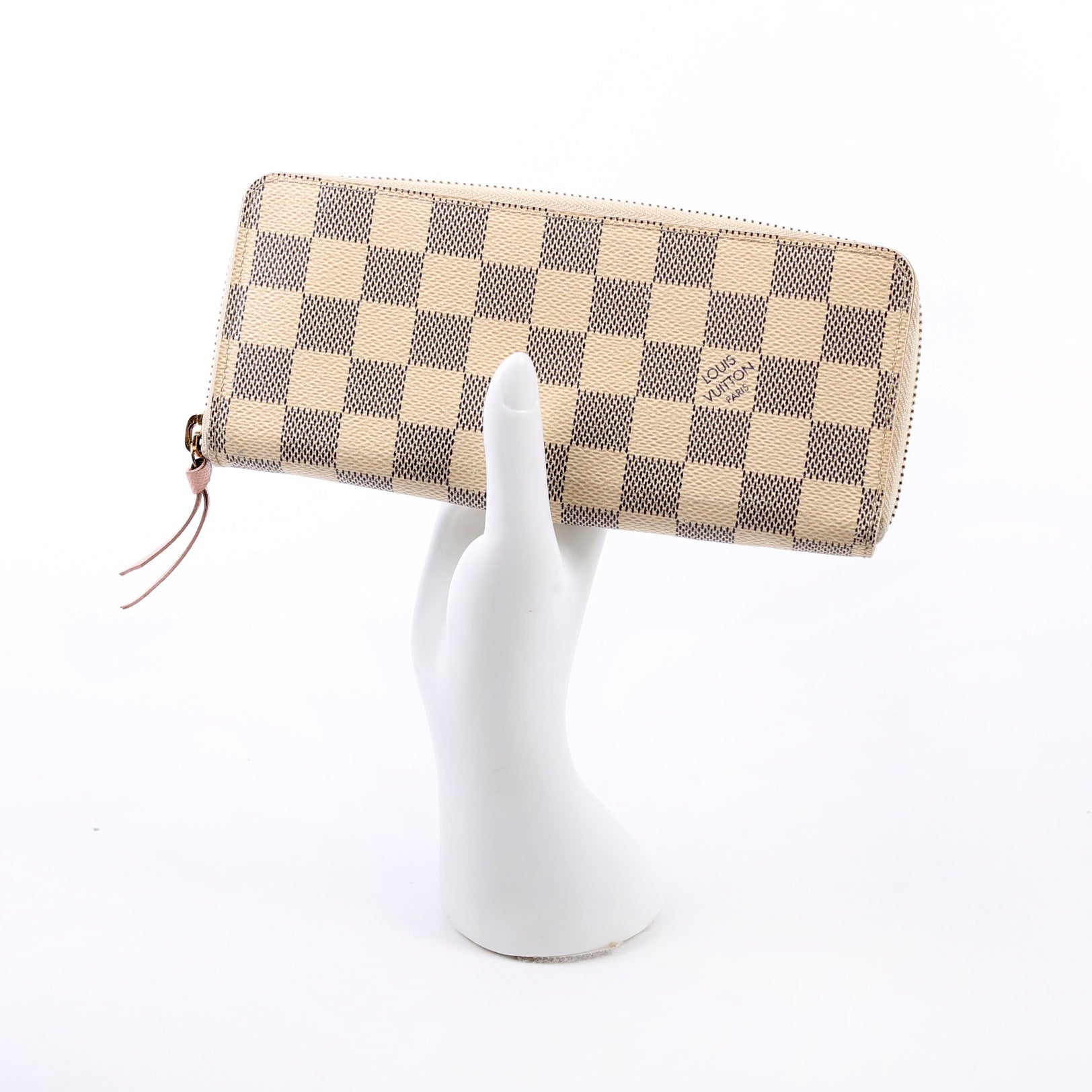 Clemence Wallet Damier Azur
